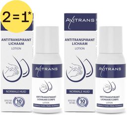 Axitrans Anti-Transpirant Lotion Lichaam Normale Huid | 2=1*