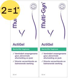 Multi-Gyn® Actigel bij Bacteriële Vaginose | 2=1*