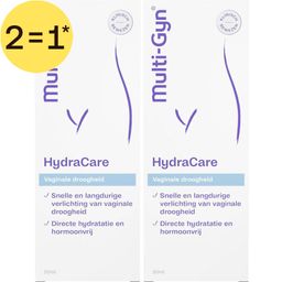 Multi-Gyn® HydraCare bij Vaginale Droogheid | 2=1*