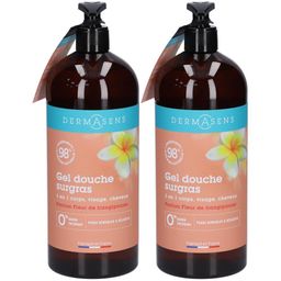 DermAsens Gel Douche Surgras Fleur de Frangipanier