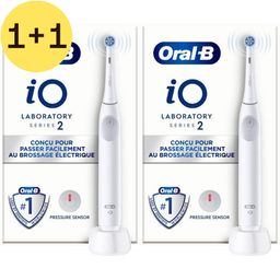 Oral-B iO Laboratory 2 Brosse à dents électrique | 1+1 GRATUIT