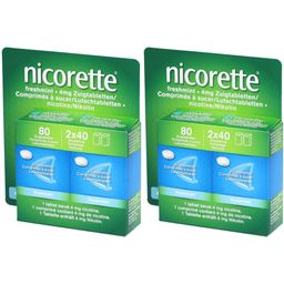 Nicorette Freshmint 4 mg comprimés à sucer Duopack