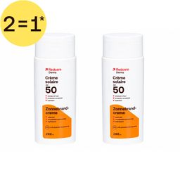 Redcare Crème solaire SPF50 | 2=1*