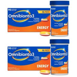 Omnibionta®3 Énergie | Comprimés multivitaminés avec vitamines B12, C et magnésium | 3 mois