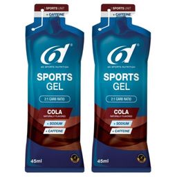 6D Sports Gel - Cola + Sodium + Caféine