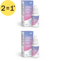 Eureka Care® Oogdruppels Droge Ogen Hyaluron | 2=1*