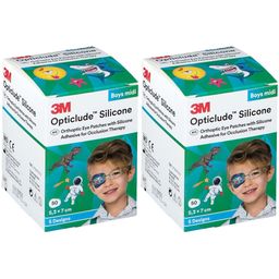 3M Opticlude™ Silicone Oogpleister Midi Boys 5,3cm x 7cm 2738PB50