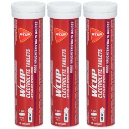 WCUP Electrolyte Tablets Red Fruits