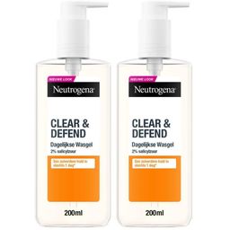 Neutrogena Clear & Defend Dagelijkse Reinigingsgel met 2% salicylzuur