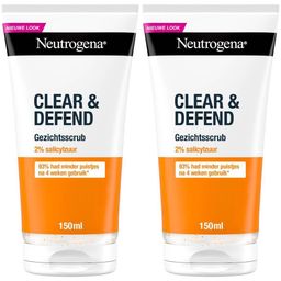 Neutrogena Clear & Defend Exfoliërende Reiniger met 2% salicylzuur