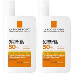 La Roche-Posay Anthelios UVMUNE 400 Onzichtbare Zonnebrand Fluide SPF 50+ | Zeer Hoge Bescherming | Alle Huidtypes