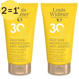 Louis Widmer Sun Face Protection Anti-Aging SPF30 | Zonder parfum | 2=1*