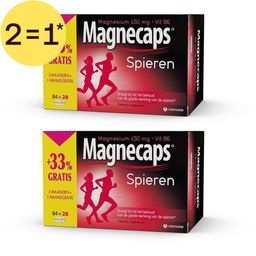 MAGNECAPS Spieren Promo +33% gratis | 2=1*