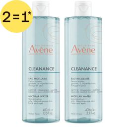 Avène Cleanance Eau Micellaire | Peau Grasse | Imperfections | 2=1*