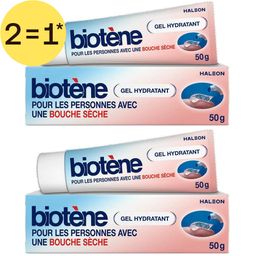 Gel hydratant Biotène | Pour les personnes souffrant de sécheresse buccale | 2=1*