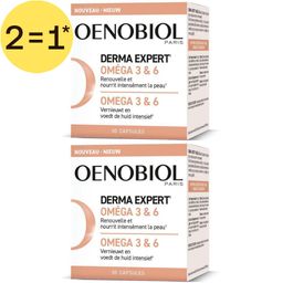 Oenobiol Derma Expert Omega 3 & 6 | Intensieve huidvoeding | 2=1*