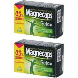Magnecaps Relax + 25% GRATUIT