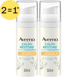 Aveeno® Calm+Restore Lotion Hydratante SPF50 | Peau Normale et Sensible | 2=1*