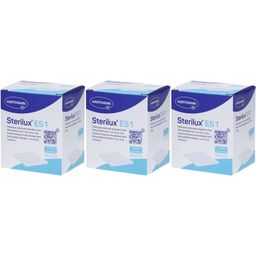 Hartmann Stérilux® ES 1 Compresses de gaze hydrophile 8 Plis 5 cm x 5 cm