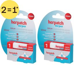 Herpatch Sérum Boutons de Fièvre + Prevent Stick | 2=1*