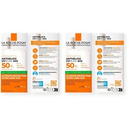 La Roche-Posay Anthelios UVmune 400 Oil Control Fluid SPF50+ | Onzichtbare, Matterende Fluide | Gecombineerde tot Vette Huid