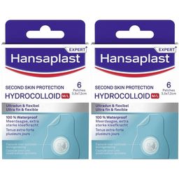 Hansaplast Second Skin Protection Hydrocolloïde Pleisters | Waterdicht | Houd voor meerdere dagen | Pijn verlichting