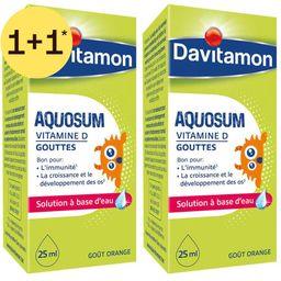 Davitamon Aquosum Vitamine D Gouttes | 1+1*