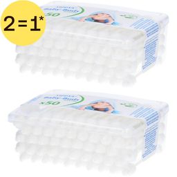 Tippys Baby Wattenstaafjes Papier | 2=1*