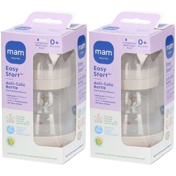 MAM Easy Start™ Biberon anti-coliques beige 160 ml - 0 mois et +