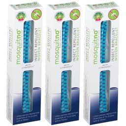 MosquitNo Bracelet Tressé Anti-Moustique Citriodiol