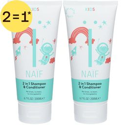 Naïf Kids 2-in-1 Shampoo & Conditioner | 2=1*