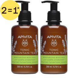 Apivita Tonic Mountain Tea Douchegel met Essentiële Oliën | 2=1*