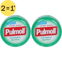 Pulmoll® Pastilles Contre La Toux Eucalyptus - Menthol sans sucre | 2=1*