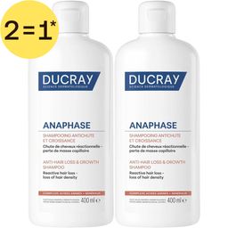 Ducray Anaphase Shampooing Croissance des cheveux et contre la chute des cheveux, chute temporaire des cheveux | 2=1*