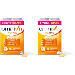 Omnivit Active Promo  | Multivitamine voor Energie, Immuniteit & Mentale Focus