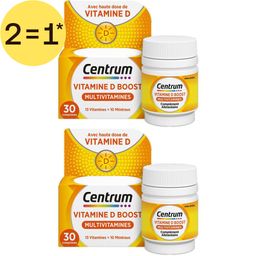 Centrum Vitamin D Boost Multivitamines 1200 I.E.| Énergie, Immunité, Muscles | 2=1*