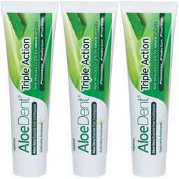 AloeDent® Triple Action Aloe Vera Fluoride Free Tandpasta Cool Minty Freshness