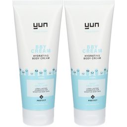 YUN BBY HYDRA Body Cream - Hydraterende microbioomveilige lichaamscrème voor de babyhuid