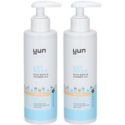 YUN BBY Huile bain-douche nourissante