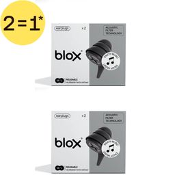 BLOX Music Zwart Oordoppen | 2=1*