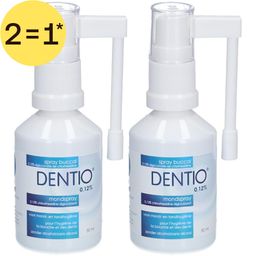 Dentio® 0,12% Spray buccal | 2=1*