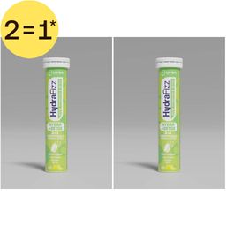Hydrafizz Hydra + Detox 2 in 1 Citroen | Hydratatie & detox |  Elektrolyten, artisjok, gember | 2=1*