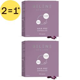 Belène Hair Pro | Cheveux forts, sains et brillants | Kératine - Cystine - Biotine | 2=1*