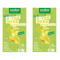 Purasana Hydration Superfoods D-Tox Hero 10x4,5g