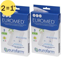 Euromed 6cm x 7cm Eilandpleister ADH Steriel | 2=1*