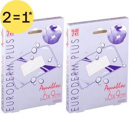 Euroderm Plus Steriel Eilandpleister 6x9cm | 2=1*