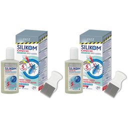 Silikom Once Shampoo | Anti-Luizen en Neten | Gratis Luizenkam