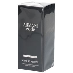 Giorgio Armani Code Eau de Toilette Rechargeable pour Homme