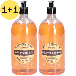 Le Comptoir du Bain Traditional French Soap Orange Blossom 1+1