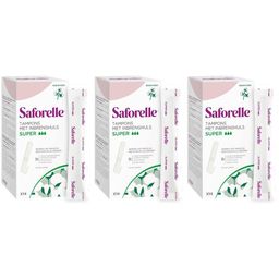 Saforelle® Coton Protect Tampons avec Applicateur Super